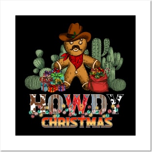 Howdy Christmas Posters and Art